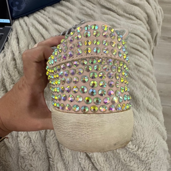 Mi.im Pink Rhinestone Star Sneakers – Worn Once, Size 8 - Picture 8 of 15